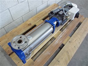 Lowara SVH14N022T/D centrifugaalpomp met Hydrovar pompbesturing