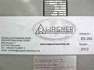Wagner-Maschinen ES-TTM 2500 zelfreinigend stoffilter