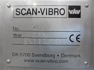 Scan-Vibro trilzeef  Ex II 3/3 D