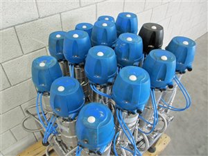 GEA mixproof kleppen manifold met dubbelwandige behuizing