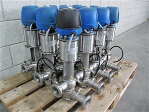 GEA Varivent kleppen manifold met dubbelwandige behuizing