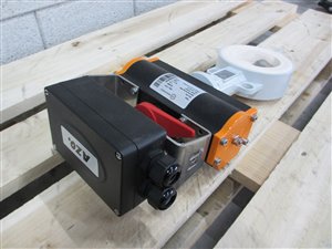 EBRO Armaturen DN 80 pneumatisch bediende vlinderklep