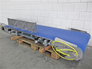 Rvs transportband 750 x 2100 mm