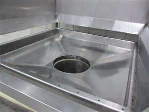 Big bag losstation met 2 flexibele uitvoerschroeven