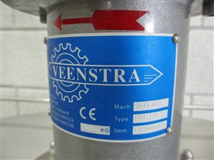 150 liter rvs tank met stuwstraalmenger