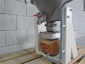 ARBO KDA-DV/35 gravimetrische trilgoot doseerder